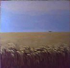 Unknown Artist wheat field painting